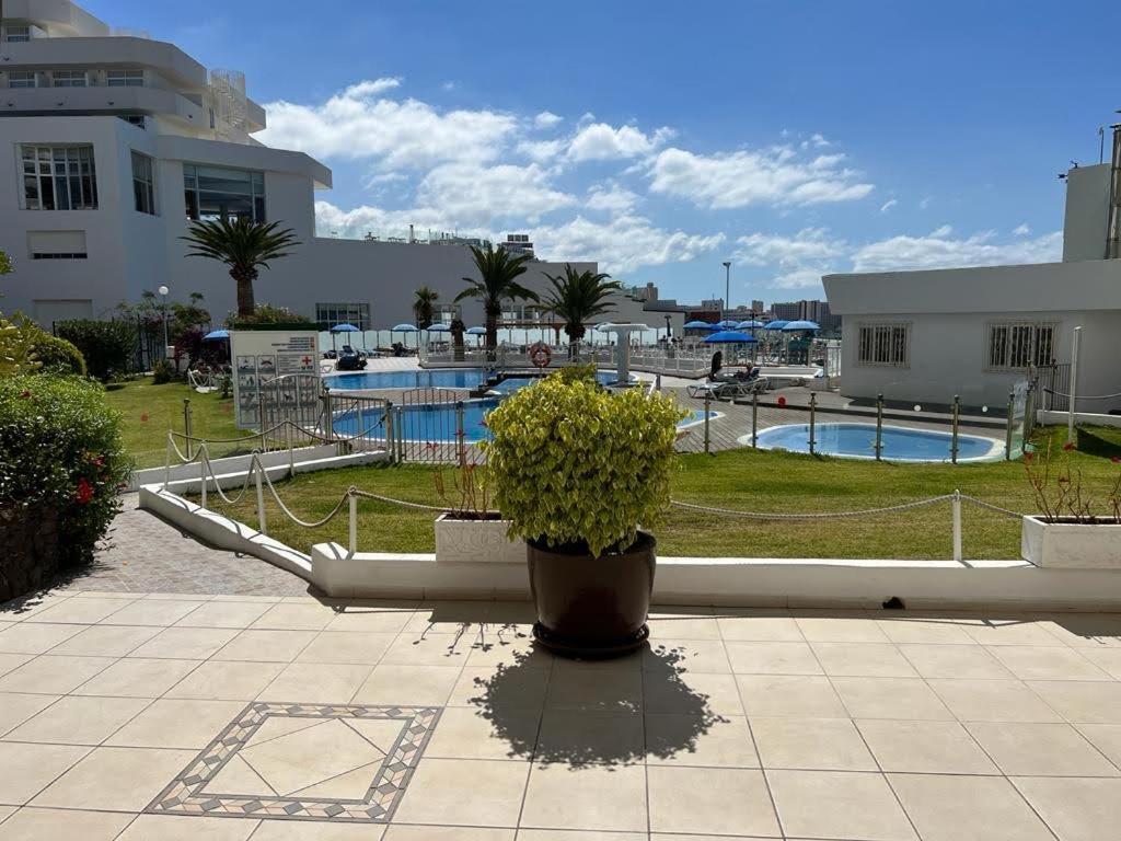 Cozy Apartment In The Center Of Costa Adeje On The 1St Coastline Exterior foto