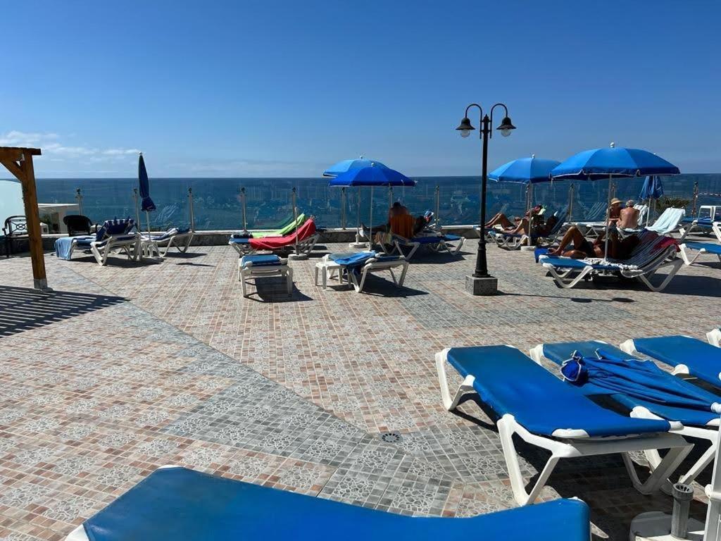 Cozy Apartment In The Center Of Costa Adeje On The 1St Coastline Exterior foto